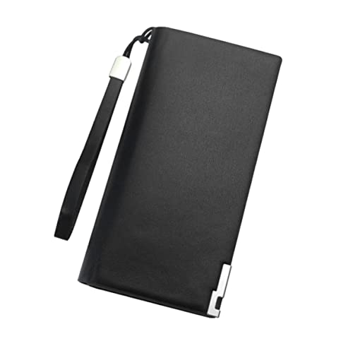 BESPORTBLE Lange Brieftasche Mit Reißverschluss Großes Fassungsvermögen Mehrere Fächer Handy-Aufbewahrungstasche Aus Hochwertigem Pu-Material Geeignet Für Herren von BESPORTBLE