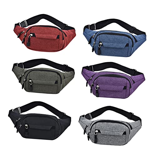 BESPORTBLE Lauf Gürteltasche Herren Modisch Aus Bauchtasche Rot Mit Verstellbarem Gürtel Für Outdoor-Sport Und Sportzubehör von BESPORTBLE