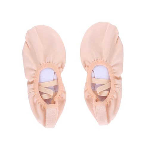 BESPORTBLE Lecklose Yoga -Schuhe Tanzschuhe für Damen Leichtes Tanzen Ballettschuhe elastisch Ballettschuhe für Mädchen Yogaschuhe für Frauen Fitnessstudio Kind Taschenschuhe Rosa von BESPORTBLE