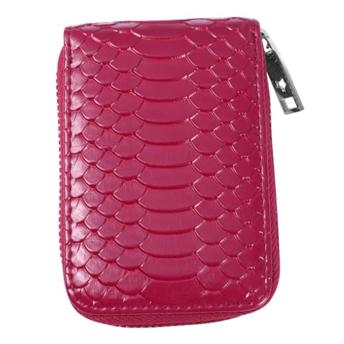 BESPORTBLE Etui Für Herren Tasche Mit Reißverschluss Geldbörse Kreditkartenhalter Vordertasche Kompakt Und Robust Für Ausweise Und Karten von BESPORTBLE