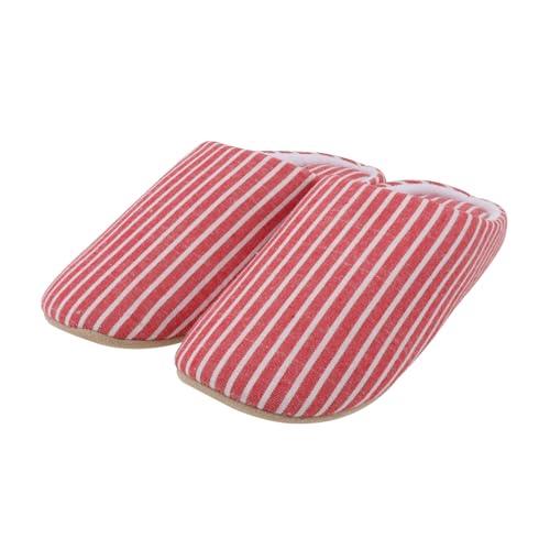 BESPORTBLE Leichte Japanische Baumwoll Hausschuhe für Damen und Herren Flauschige Weiche Pantoffeln mit Atmungsaktivem Rutschfest und Warm für Herbst und Winter S von BESPORTBLE