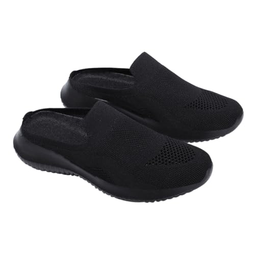 BESPORTBLE Leichte Mesh Slipper Damen Atmungsaktive Outdoor Hausschuhe Modische Bequeme Freizeitschuhe für Sommer Einfache Handhabung Vielseitig für Alltag und Zuhause Geeignet von BESPORTBLE