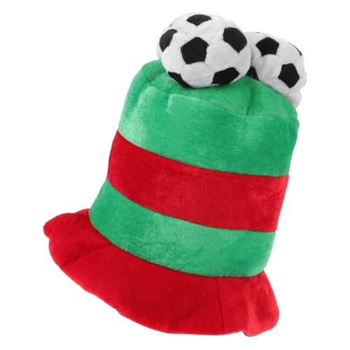 BESPORTBLE Leichter Lustiger Fußballhut Anfeuern Karnevalsmütze für Fußballfans Tragbar und Geeignet für Fußballspiele Partys und Fotorequisiten für Jugendliche und Erwachsene von BESPORTBLE