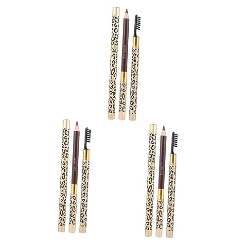 BESPORTBLE Leopard Augenbrauenstifte 2er Set – Wasserdichter Augenbrauenstift Mit Bürste - Langlebig Und Leicht Für Perfektes Make-up Ideal Für Präzise Konturen Und Natürliche Fülle BESPORTBLE Leopard Augenbrauenstifte 2er Set – Wasserdichter Augenbrauenstift Mit Bürste - Langlebig Und Leicht Für Perfektes Make-up Ideal Für Präzise Konturen Und Natürliche Fülle von BESPORTBLE