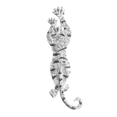 BESPORTBLE Leopardenbrosche Damen Anstecknadel aus Robustem Material Modisch und Luxuriös Vielseitig für Kleidung Schals Kleider Eleganter Schmuck für Formelle und Freizeitkleidung von BESPORTBLE