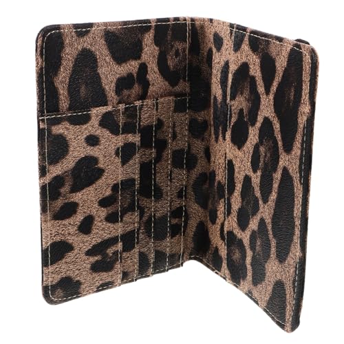 BESPORTBLE Leopardenpassclip Geldbörse Reisepassetui Reisepasshalter Passhalter Für Den Menschen Passzubehör Reisepassschutzfall Passhalter RFID Pasaporte-Fall Pass Umfasst RFID Pu-Leder von BESPORTBLE
