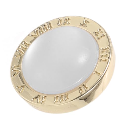 BESPORTBLE Runde Magnetische Brosche Abnehmbare Magnetknöpfe Für Kleidung Stilvolle Brosche Für Schals Hüte Und Accessoires Leicht Tragbar Und Einzigartig Im Design Für Feste Und Alltag von BESPORTBLE