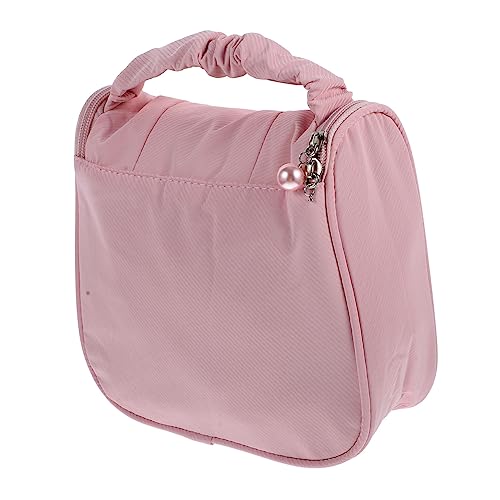 BESPORTBLE Tragbare Make-up-Tasche Make-up-Reisetasche Makeup Tasche Reisewaschbeutel Make-up-Organizer Tragbar Faltbarer Kulturbeutel Reise-kulturbeutel Reisen Kosmetik Polyester Die Wolken von BESPORTBLE