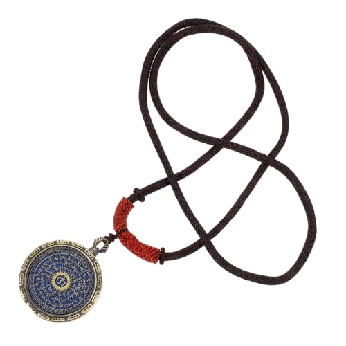 BESPORTBLE Mandala-Thangka-Halsketten Für Herren Und Damen Einzigartige Buddhistische Schmuckstücke Vintage Inspirierte Halsketten Zarte Dekoration Für Jeden Anlass von BESPORTBLE