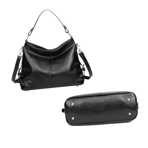 BESPORTBLE Messenger Bag Damen Tasche Damen Schultertasche Damen Handtasche Pu Schultertasche Schwarz BESPORTBLE Messenger Bag Damen Tasche Damen Schultertasche Damen Handtasche Pu Schultertasche Schwarz von BESPORTBLE