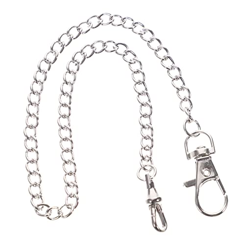BESPORTBLE Metallkette Für Taschenuhr Mit Clip Taschenuhrzubehör Aus Hochwertigem Metall Praktische Kleidungskette Mit Schönem Glanz Langlebiges Accessoire Für Herren von BESPORTBLE