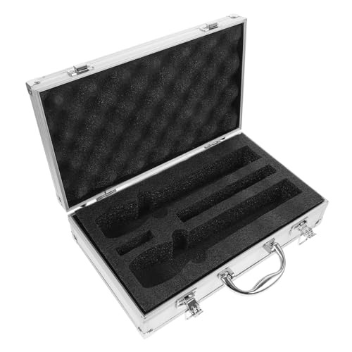 BESPORTBLE Mikrofonkoffer Mikrofon Schutzhülle Aus Organizer Für Handmikrofone Für Auftritte Und Reisen Mit Platz Für Zubehörteile von BESPORTBLE