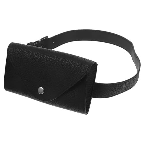 BESPORTBLE Pu Hüfttasche Damen Umschlag Handytasche Gürtel Mini Tasche Für Frauen Mit Abnehmbarer Gürtel Als Beutel Für Schlüssel Geldbörse von BESPORTBLE