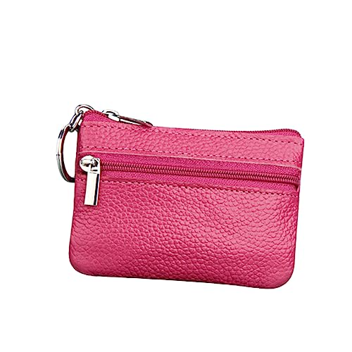 BESPORTBLE Mini Handtasche Münzgeldbörse Geldbörse Mit Reißverschluss Süße Kleine Geldbörse Mini Geldbörse Für Damen Pu Kartenetui Wechselgeldhalter Tragbare Münzbörse Pu von BESPORTBLE