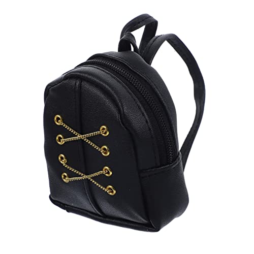 BESPORTBLE Mini Puppenrucksack Für Junge Mädchen Dekorativer Rucksack Aus Hochwertigem Mit Reißverschluss Als Schultasche Und Spielzeug Für Jungen Und Mädchen Vielseitig Einsetzbar von BESPORTBLE