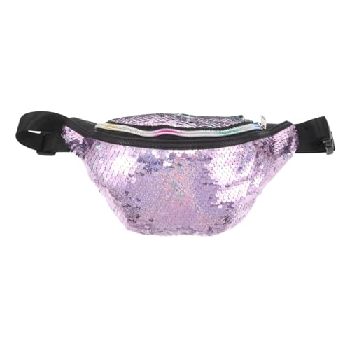 BESPORTBLE Meerjungfrauen-Pailletten-gürteltasche Für Damen Kleine Beutel Mit Glitzer-Design Umhängetasche Und Schultertasche Für Festivals Partys Und Freizeit von BESPORTBLE