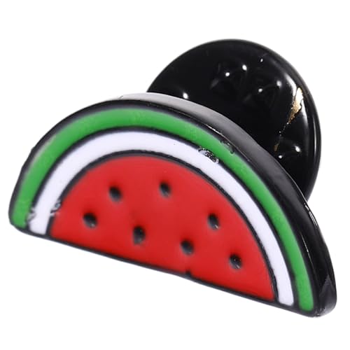 BESPORTBLE Modische Wassermelonen Brosche Anstecknadel Fruchtform Kreative Strickjacken Clip Schalclip Damen Pullover Schmuck für Mädchen und Frauen von BESPORTBLE