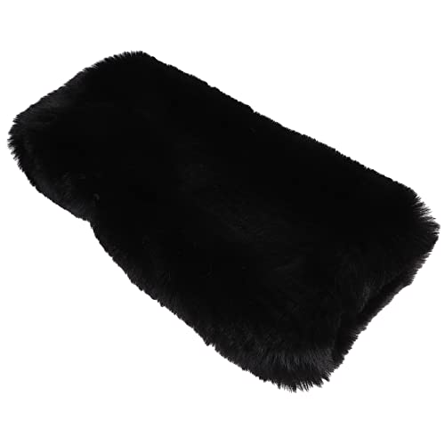 BESPORTBLE Handwärmer - Kunstpelz Hand Muffs Schwarz Warm Kunstpelz Winter Muffs Armwärmer für Männer Mädchen von BESPORTBLE