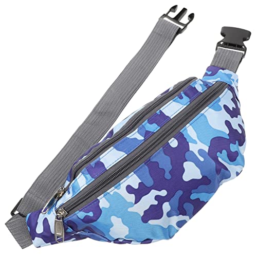 BESPORTBLE Multifunktionale wasserdichte Bauchtasche für Herren Damen Camouflage Design für Reisen Sport Jogging Radfahren Verstellbare Praktische Fächer für Handy Geld Kleine Gegenstände von BESPORTBLE