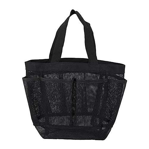 BESPORTBLE Netz-Strandtasche Mit Mehreren Taschen Tragbare Strandtasche Aus Mesh Für Strand Oder Pool Große Netztasche Für Handtücher Und Kosmetik von BESPORTBLE