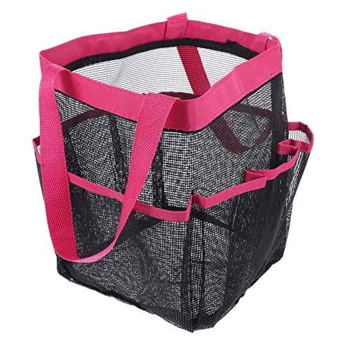 BESPORTBLE Netz-duschtasche Aus Große Kapazität Mit Griff Strandtasche Leichte Netz-Strandtasche Für Aufbewahrung Und Reisen Als Reise-Schultertasche Oder Strand-Organizer-Tasche von BESPORTBLE