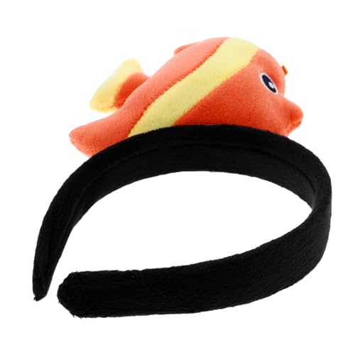 BESPORTBLE Fisch-stirnband Für Strandparty Kostüm-stirnbänder Fotografie-requisiten Cartoon-fisch-haarband Urlaubs-stirnbänder Tierkostüm-stirnband Junge Mädchen- von BESPORTBLE