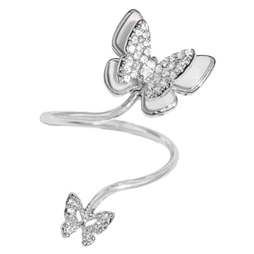 BESPORTBLE Offener Ring Für Damen Vintage Stil Fingerdekor Schmuckaccessoire Aus Erstklassigem Material Zarter Schmuck Für Besondere Anlässe von BESPORTBLE