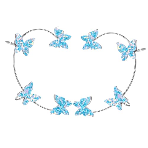 BESPORTBLE Ohrclips Damen Ear Cuff Ohrringe Leicht Nicht Piercing Ohrschmuck für Frauen Teenager Alltag Party von BESPORTBLE