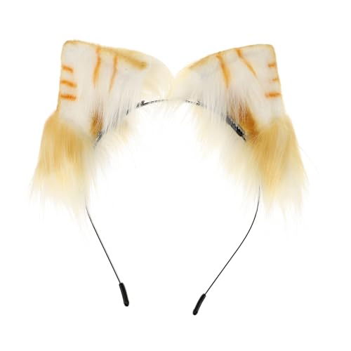 BESPORTBLE Orange Katzen Stirnband Katzenohren Stirnband Party Cosplay Haarband Küken Haar Accessoire Foto Requisite BESPORTBLE Orange Katzen Stirnband Katzenohren Stirnband Party Cosplay Haarband Küken Haar Accessoire Foto Requisite von BESPORTBLE