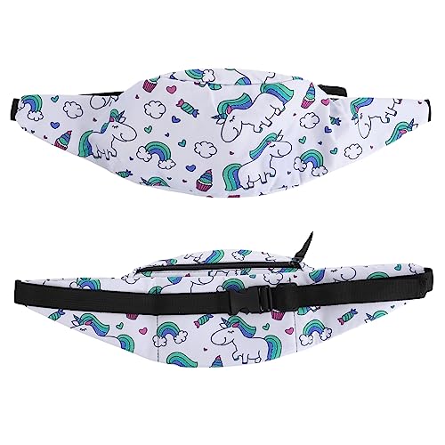 BESPORTBLE Outdoor Bauchtasche Kleine Fanny Outdoor Hüfttasche wasserdichte Hüfttasche Hüfttasche Für Damen Damen Cartoon Gürteltasche Hüfttasche Tier Umhängetasche Handytasche Polyester von BESPORTBLE