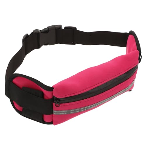 BESPORTBLE wasserdichte Hüfttasche Für Damen Und Herren Verstellbarer Laufgürtel Mit Reißverschlusstaschen Zum Joggen Radfahren Für Outdoor-aktivitäten von BESPORTBLE