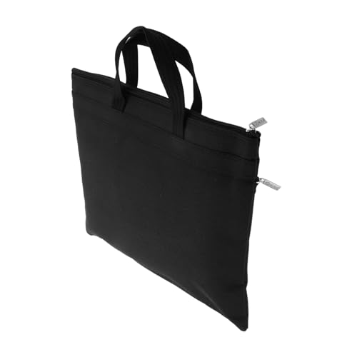 BESPORTBLE Oxford Aktentasche Wasserfester Dokumenten Organizer für Geschäftsreisen Geräumige Schichtige Handtasche für Meetings und Professionelle Aufbewahrung von Unterlagen von BESPORTBLE