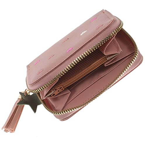 BESPORTBLE Damen Cartoon Brieftasche PU RFID Blockierend Große Kapazität Kartenetui mit Münzfach für Schule und Reisen von BESPORTBLE