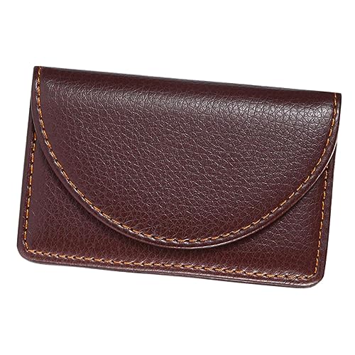 BESPORTBLE Visitenkartenetui Aus Pu-Material Kartenhalter Ausweishülle Brieftasche Kreditkartenetui Mit Großem Fassungsvermögen Sortierbar Und Lagerbar Für Visitenkarten Bargeld Und von BESPORTBLE