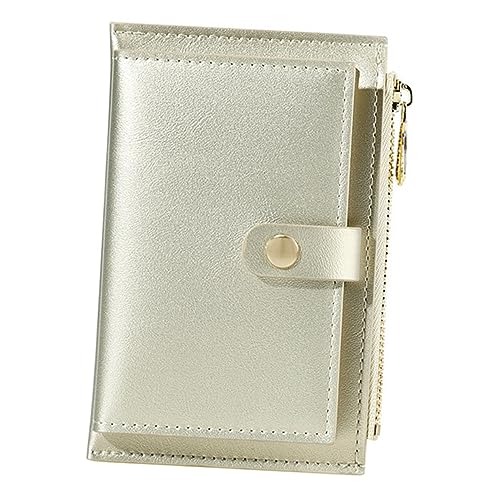 BESPORTBLE Karten Und Münzgeldbörse Für Frauen Pu-Brieftasche Mit Reißverschluss Multifunktionales Ändern Von Geldbeutel Mit Viel Und Fächern von BESPORTBLE