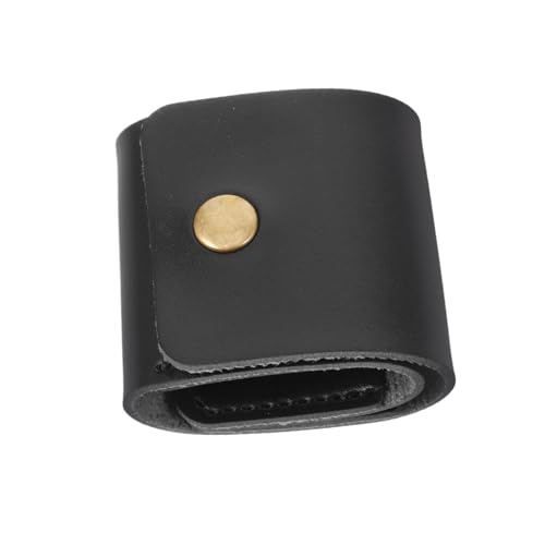 BESPORTBLE PU Leder Gitarren Plektrum Aufbewahrungstasche Kompakt Robust für Akustik und Bassgitarre Vielseitiger Pick Organizer Passend für Verschiedene Stärken Praktischer Gitarrentaschen von BESPORTBLE