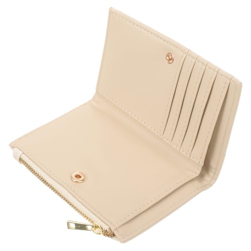 BESPORTBLE Echte Haut Handtasche Für Damen Silberne Clutch Tasche Mit Reißverschluss Tragbare Kosmetiktasche Geldbörse Mit Schlüsselanhänger Praktische Tasche Für Alltag Und Partys von BESPORTBLE