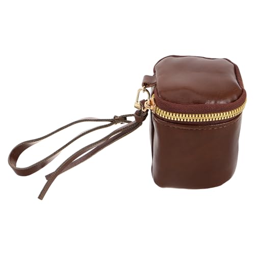 BESPORTBLE PU-Vintage-Lippenstift-Aufbewahrungstaschen, tragbare Geldbörse mit Reißverschluss, Organizer für kleine Gegenstände, Tasche für Reisekosmetik, Schmuck, Aufbewahrungszubehör BESPORTBLE PU-Vintage-Lippenstift-Aufbewahrungstaschen, tragbare Geldbörse mit Reißverschluss, Organizer für kleine Gegenstände, Tasche für Reisekosmetik, Schmuck, Aufbewahrungszubehör von BESPORTBLE