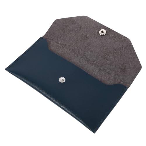 BESPORTBLE PU Visitenkartenetui Multifunktional Kartenhalter Geldbörse Kartenetui Portabel für Bargeld und Karten Grün von BESPORTBLE