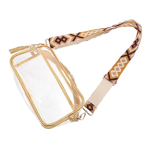 BESPORTBLE PVC-Aufbewahrungstasche große Kulturtasche Damen Klarer Toilettenbeutel Geldbeutel Kosmetiktasche Klare Kulturbeutel für unterwegs klare Make-up-Reisetasche Stoff von BESPORTBLE