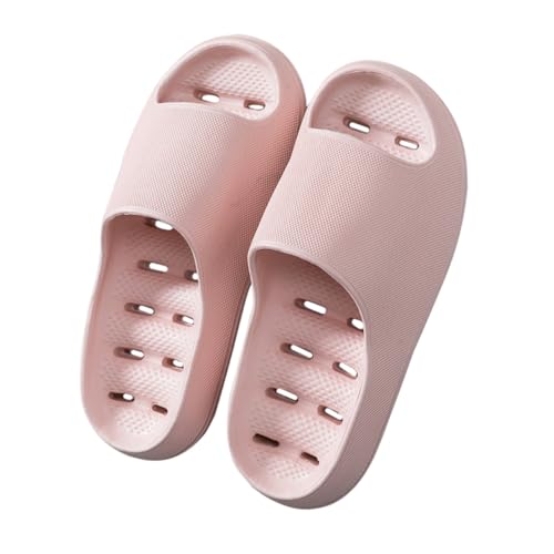 BESPORTBLE PVC Damen Hausschuhe Rutschfest Atmungsaktiv Strapazierfähig Leichte Badeschlappen für Indoor und Outdoor als Gästeschuhe und Sommer Badezimmer Slipper von BESPORTBLE