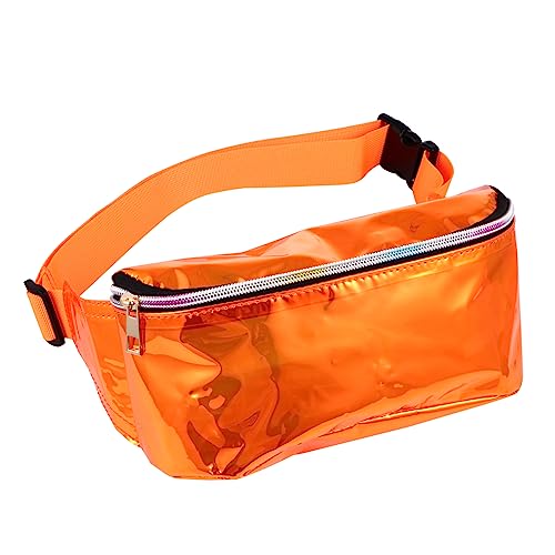 BESPORTBLE Transparente Damen-Brusttasche Durchsichtiger Crossbody-etui Praktische Hüfttasche Mit Reißverschluss Für Outdoor-aktivitäten Und Einkaufen Verarbeitung Bequemer Schultergurt Als g von BESPORTBLE