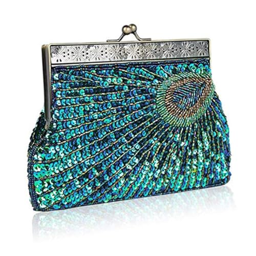 BESPORTBLE Pailletten -Dinner -Pack elegant nobel Blau fanny Trendy große Geldbörse funkeln Party Stickerei Kupplung handtasche Unterarmtasche Abendtasche BESPORTBLE Pailletten -Dinner -Pack elegant nobel Blau fanny Trendy große Geldbörse funkeln Party Stickerei Kupplung handtasche Unterarmtasche Abendtasche von BESPORTBLE