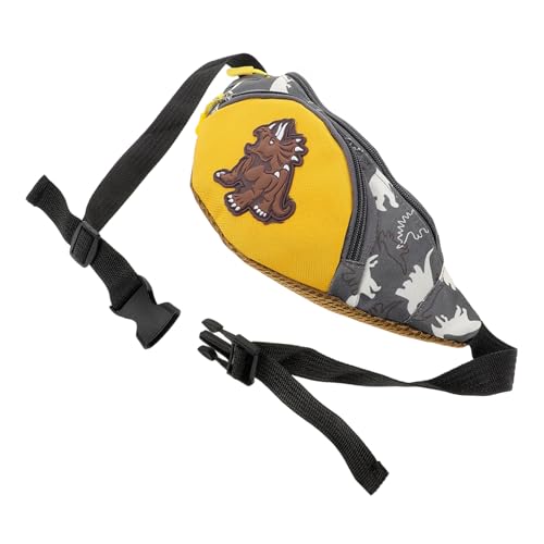 BESPORTBLE Bauchtasche Dinosaurier Für Junge Mädchen Mädchen Jungen Aus Canvas Mit Mehreren Fächern Als Hüfttasche Brusttasche Umhängetasche Tragbar Für Tägliche Aktivitäten von BESPORTBLE