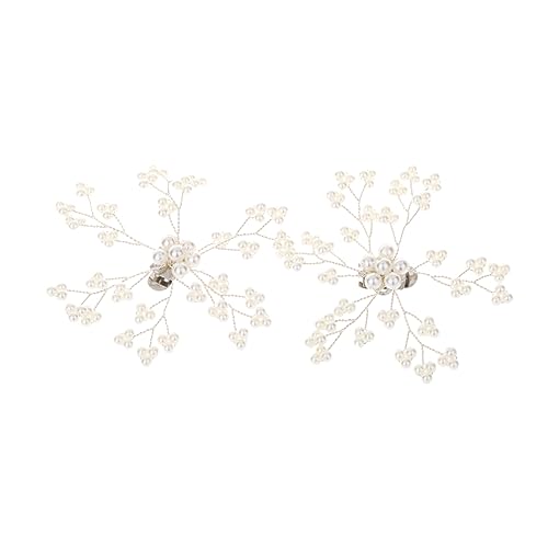 BESPORTBLE Perlen Clips Abnehmbare Schuhdekoration für Hochzeit Party Diy Schuhschnallen für Damen Schuhaccessoires mit Verarbeitung Vielseitig Einsetzbar für Pumps Sandalen von BESPORTBLE