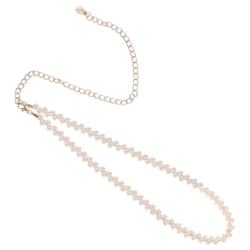 BESPORTBLE Perlen Taillenkette für Damen Eleganter Perlengürtel für Hochzeiten Partys Besondere Anlässe Dekorativer Gürtel für Frauen Stilvoller Schmuck Einzigartiges für Familie Freunde von BESPORTBLE