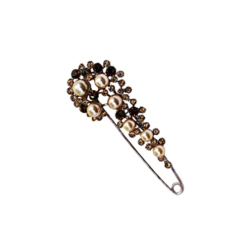 BESPORTBLE Strass Perlen Brosche Für Kleidung Taschen Rucksäcke Hüte Schals Clips Damen Accessoires Zum Verzieren Für Valentinstag Geburtstag Weihnachten von BESPORTBLE
