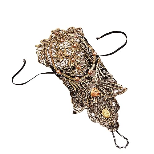 BESPORTBLE Perlenhandschuhkette Uhrenarmbänder Armband Mit Ring Klassisches Armband Klassischer Spitzenhandschuh BESPORTBLE Perlenhandschuhkette Uhrenarmbänder Armband Mit Ring Klassisches Armband Klassischer Spitzenhandschuh von BESPORTBLE