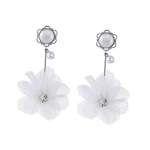 BESPORTBLE Perlenohrringe Damenaccessoires Blumenform Hochwertiges Acrylmaterial Perfektes Für Freunde Für Anlässe Partys von BESPORTBLE