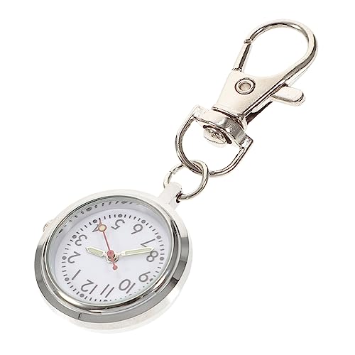 BESPORTBLE Herren-taschenuhr Aus Hochwertiger Mit Schlüsselanhänger-Uhr Quarzwerk Für Genaue Große Arabische Ziffern Für Einfaches Ablesen Tragbar Für Studenten Und Junge Mädchen von BESPORTBLE